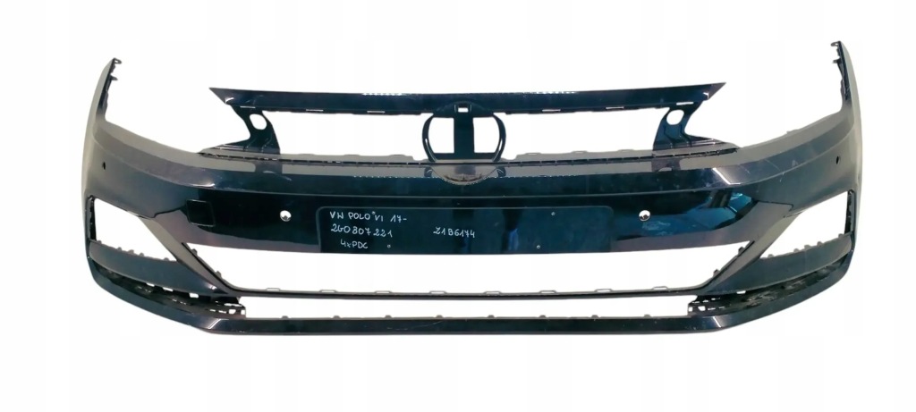 фото №1, Vw polo vi 6 2017- бампер передній перед 2g0807221 4xpdc