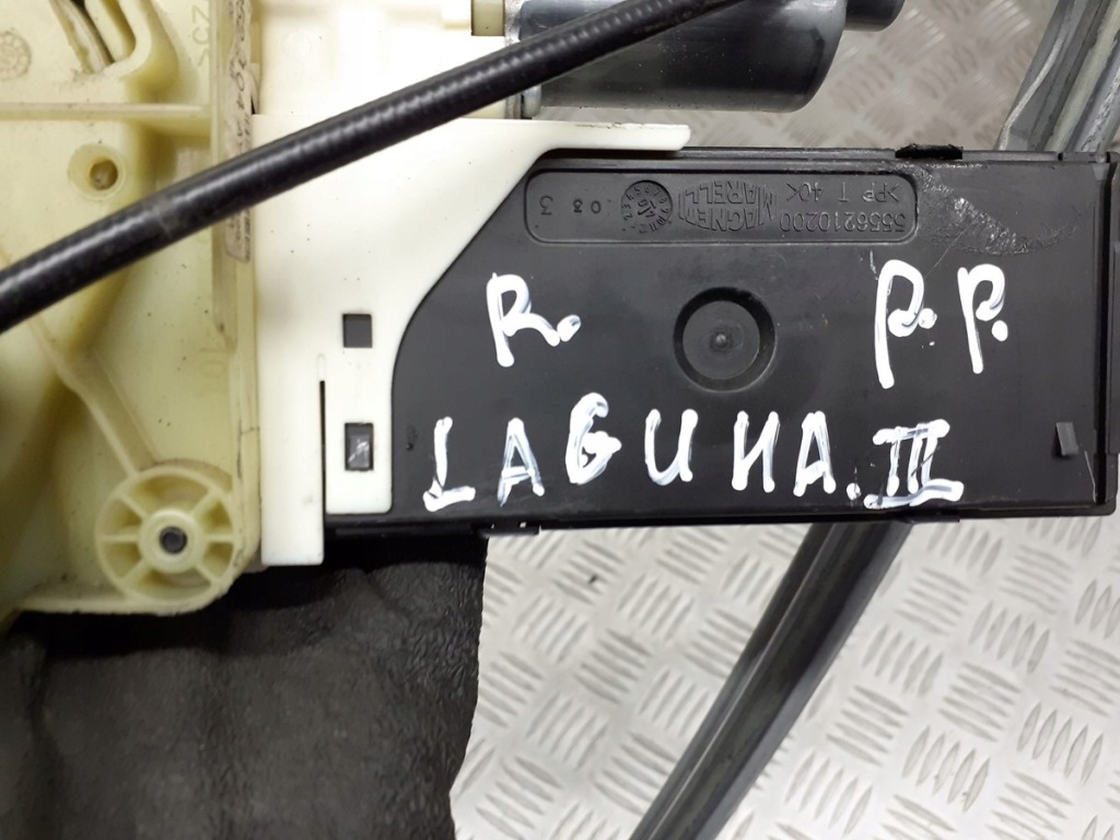 фото №3, Механізм скло правий перед renault laguna iii