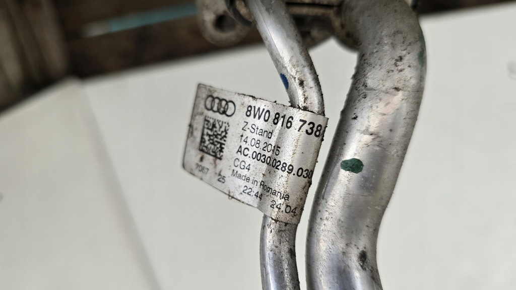 фото №6, Audi a4 b9 wąż шланг кондиціонера 8w0816738q