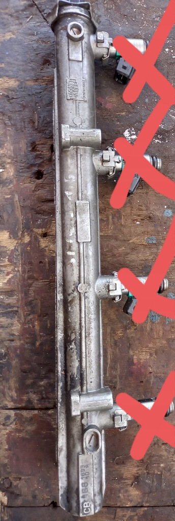 фото №10, Молдинг упорскування cb168 1,6 16v fiat doblo stilo multipla bravo marea