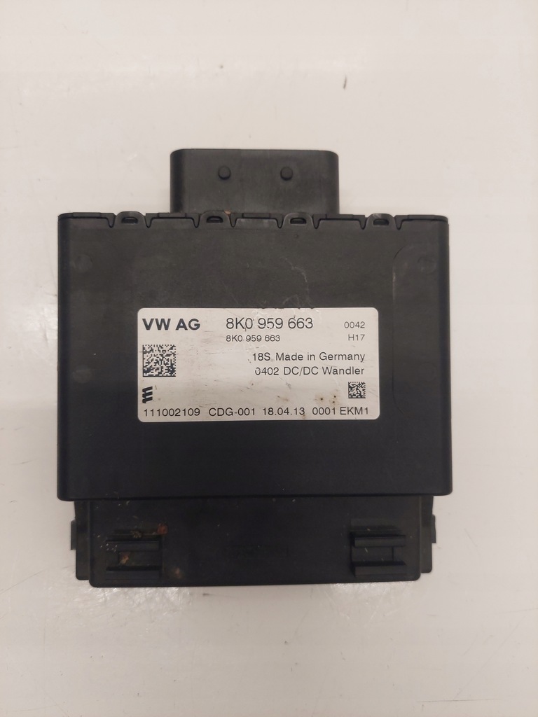 фото №1, Стабилизатор напряжения audi q5 8k0959663