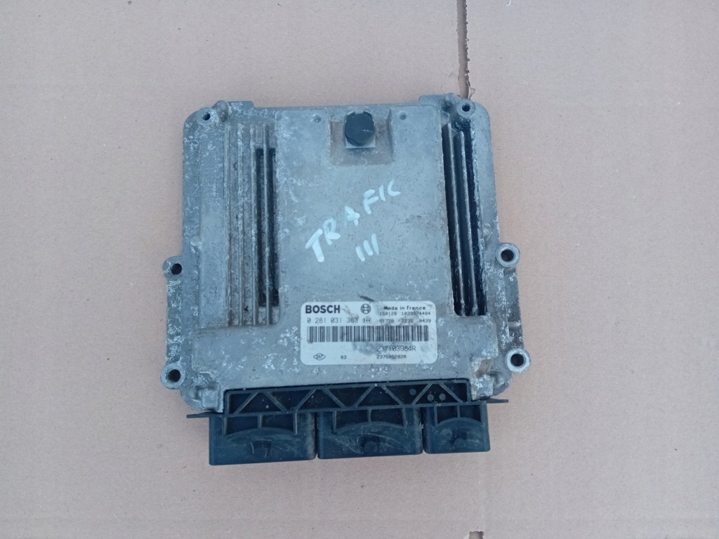 фото №1, Ecu renault trafic 1.6 dci 237103984r 0281030417