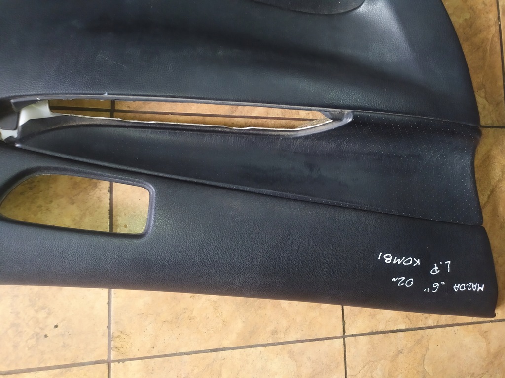 фото №7, Обшивка двері лівий перед mazda 6 2.citd 02' kom