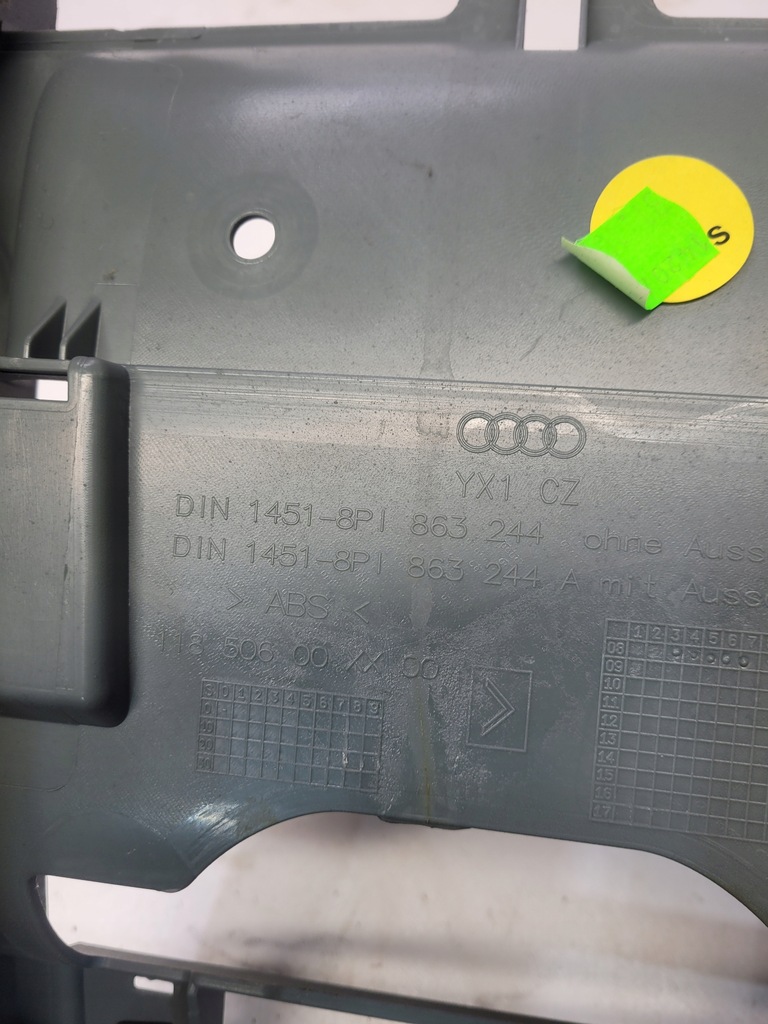 фото №7, Туннель средний audi a3 8p lift 2 din 8p1863244a