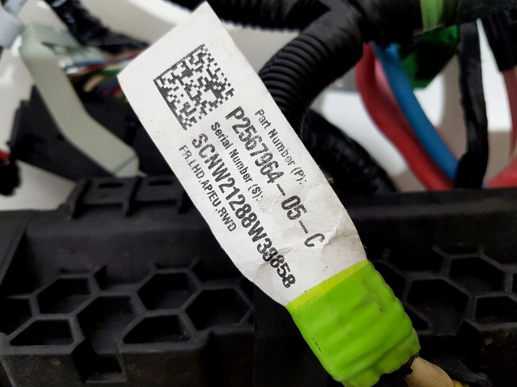 фото №10, Tesla 3 rwd джгут електропроводка відсік панелі перед 2567964-05-c euro оригінал