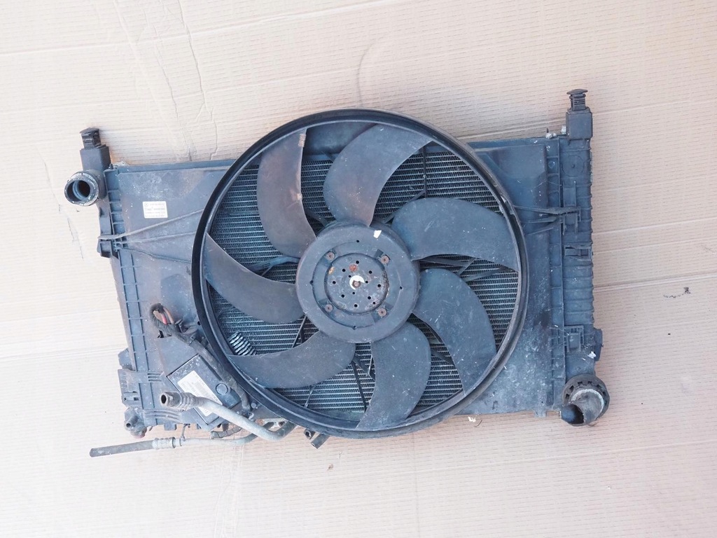 фото №7, Вентилятор комплект радиатор mercedes w203 2.2 cdi 2035000293