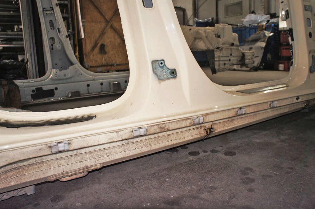 фото №5, Tj418 mercedes w213 порог блок двигателя b правый средний