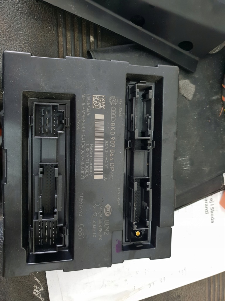 фото №1, Модуль комфорту 8k0907064dp a4 b8 eu