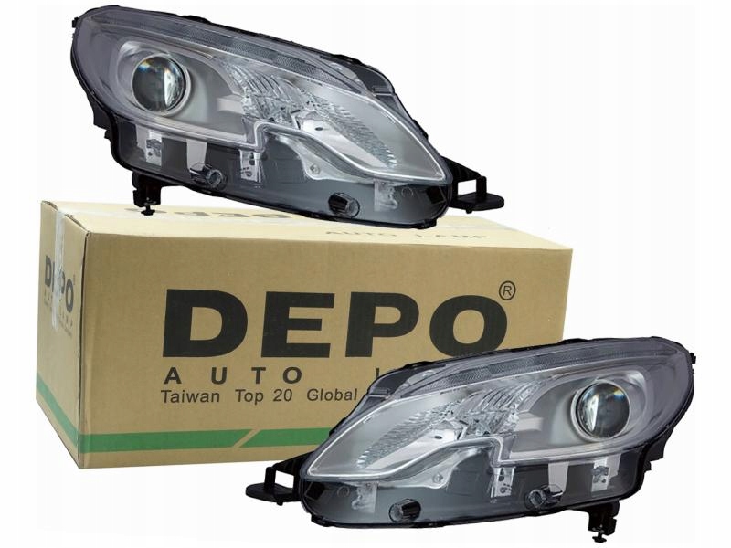 фото №1, Лампы фары peugeot 2008 i 13-18