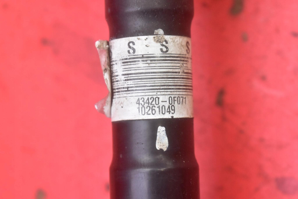 Привідний вал ліва перед передня 43420-0f071 toyota verso 1.8 valvematic 147 km Недорого