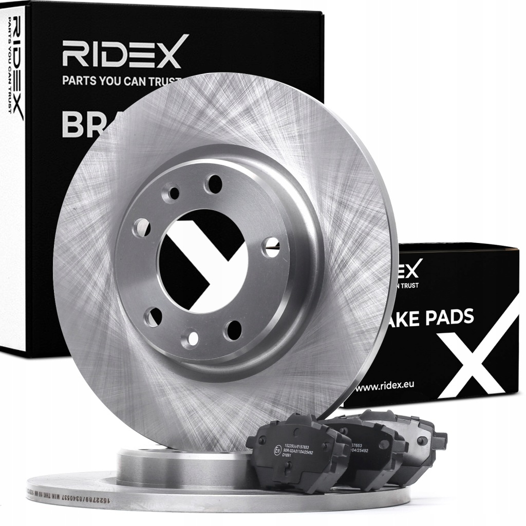 Купить Тормозные диски 1 тормозные колодки тормозные ridex задний к opel grandland x a18 268mm