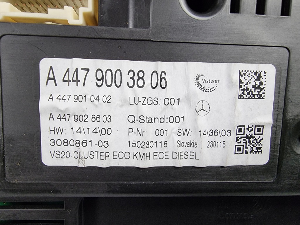 Счетчик mercedes vito v447 a4479003806 в Украине