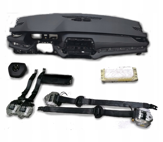 фото №1, Skoda octavia iv 4 приборная панель подушки безопасности консоль ремни