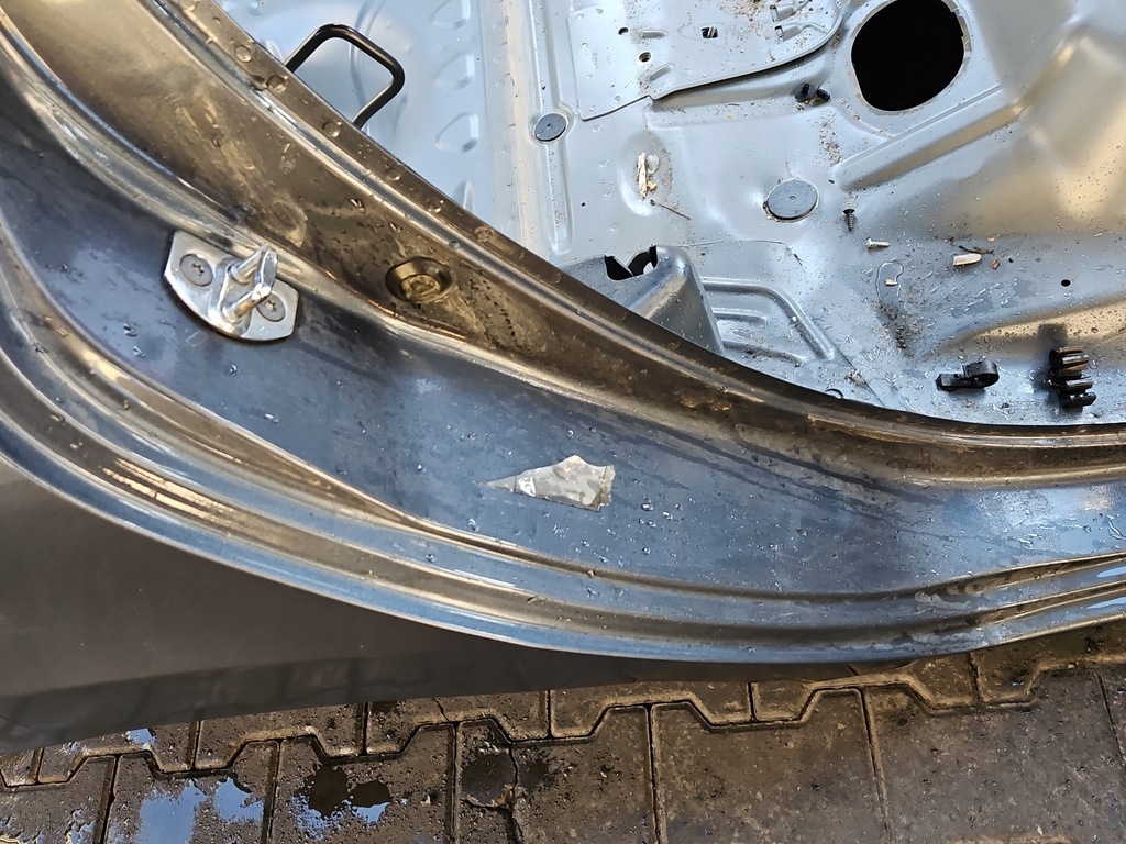 фото №2, Крыло задняя правый renault clio iv 20r szary tekpn четверть