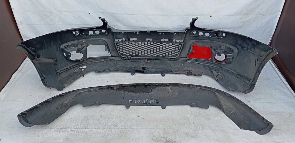 фото №8, Бампер перед передний vw golf v gti 2003- 1k0807221c оригинал