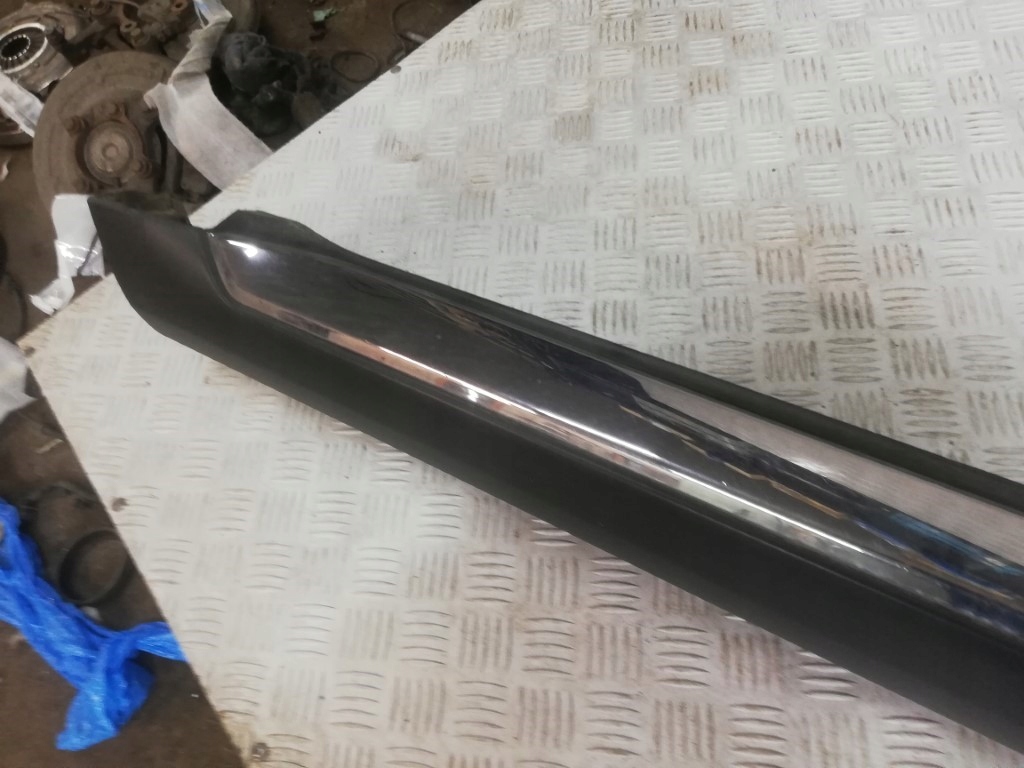 фото №3, Peugeot 4007 молдинг порог накладка левая хром