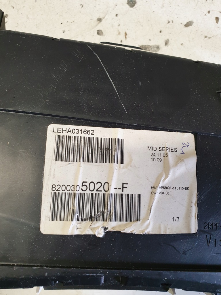 фото №4, Счетчик приборы renault clio iii 1.5 dci