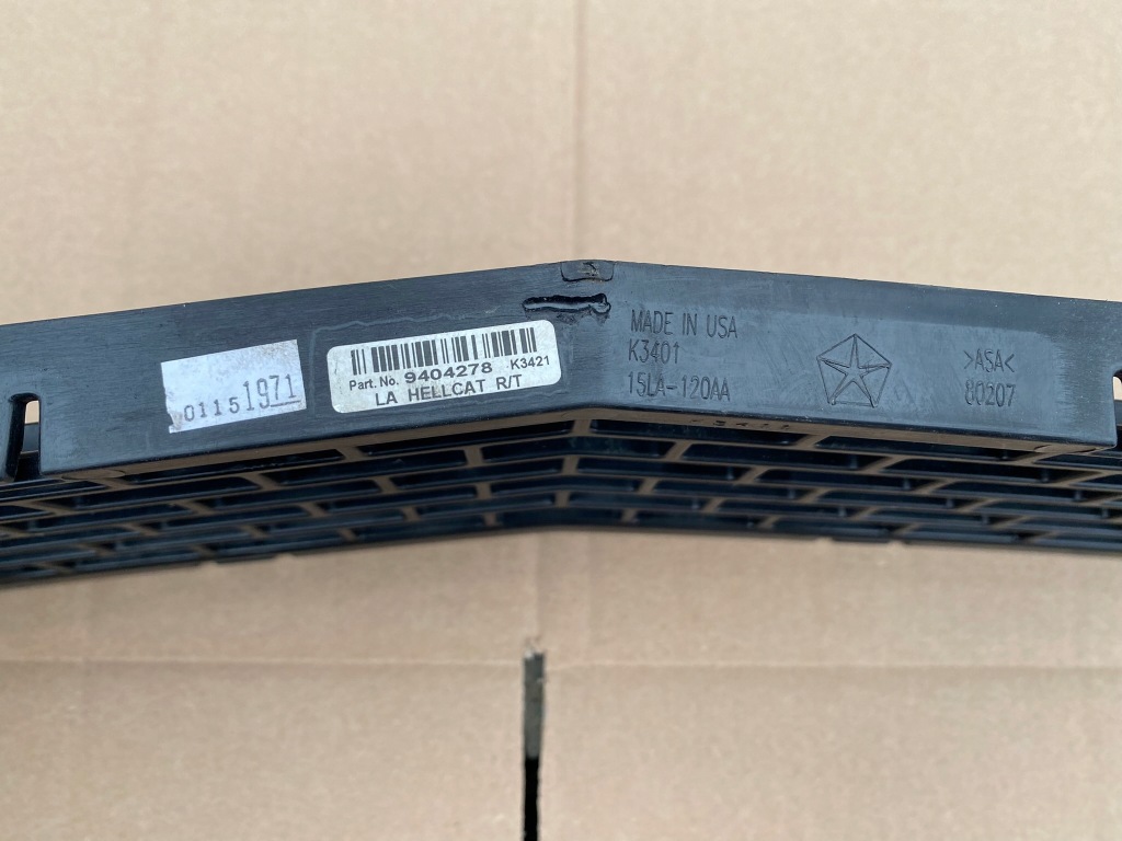 фото №5, Решётка радиатора решётка радиатора dodge challenger srt hellcat оригинал