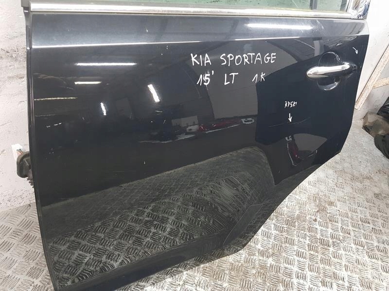 фото №2, Двері лівий задня 1k kia sportage iii