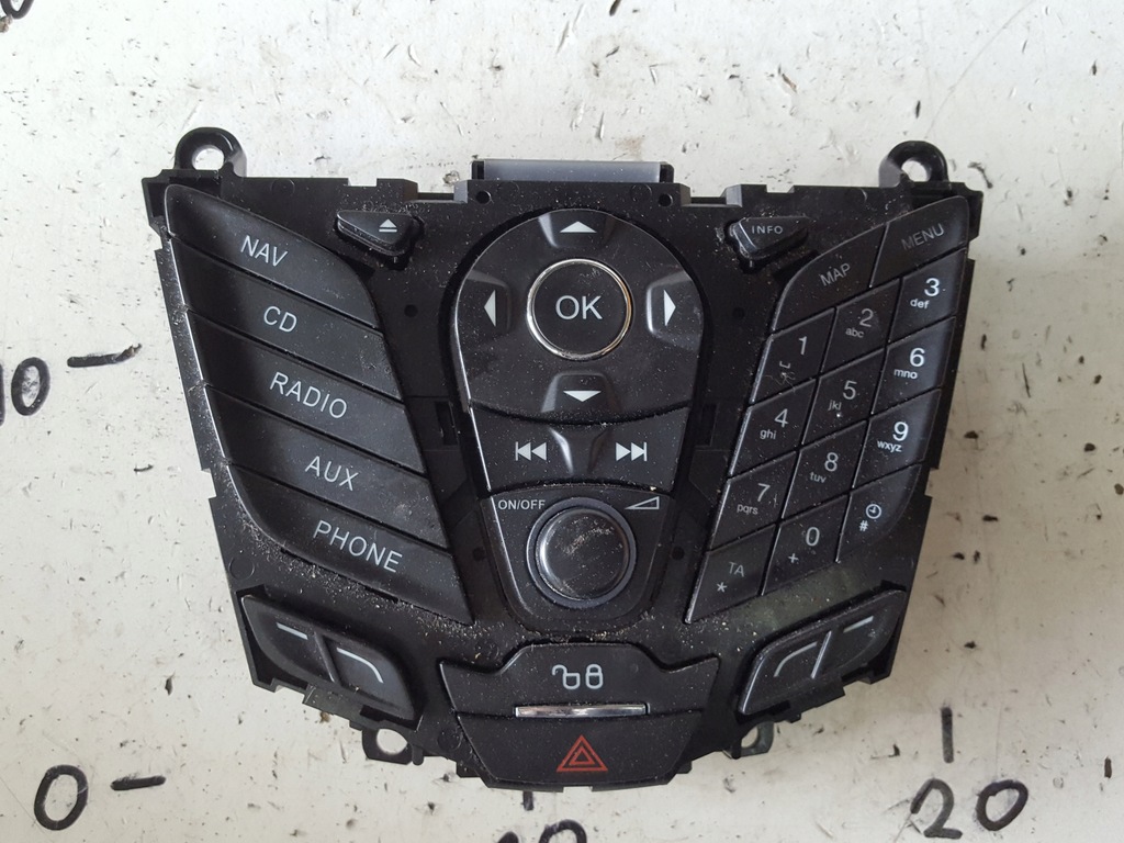 фото №1, Ford grand c-max mk2 10r- панель радио