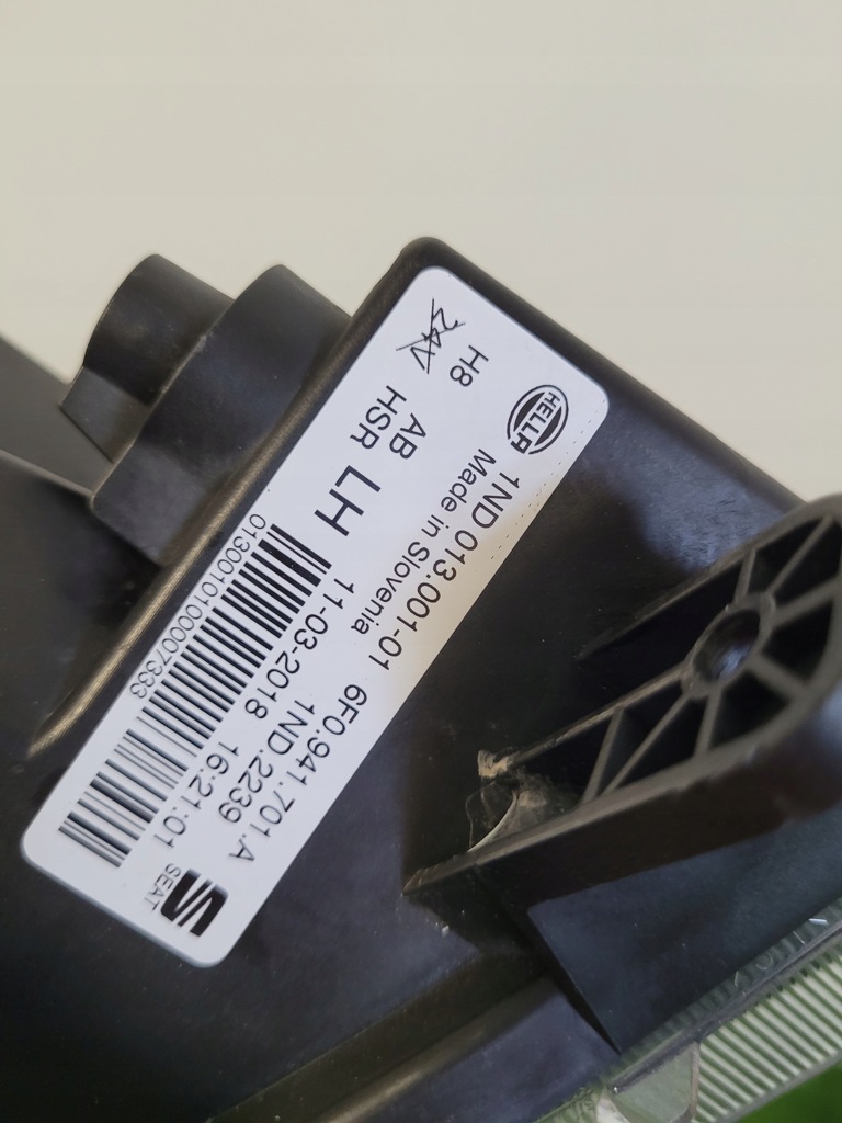 фото №5, Seat ibiza v 5 6f 6f0 протитуманна фара лівий лампа протитуманна ліва 6f0941701a oem