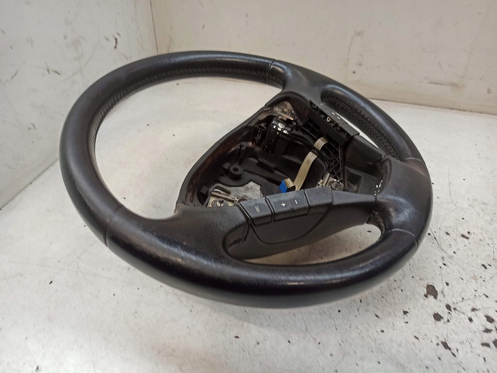 фото №7, Fiat stilo повітропровід багатофункціональний шкіра шкіряний 3-спицевий