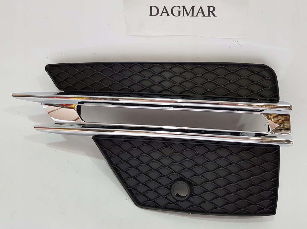 фото №1, Решітка з хром решітка радіатора бампера хром mercedes ml w166 amg ліва