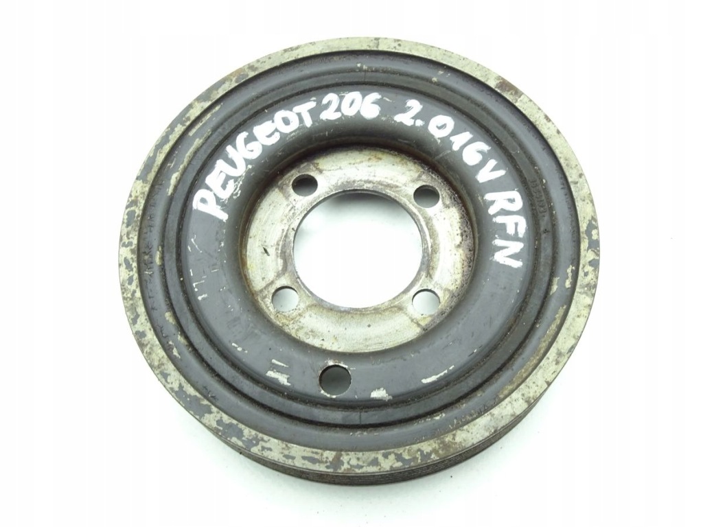 фото №1, Peugeot 206 99-07 2.0 16v rfn шкив коленчатого вала