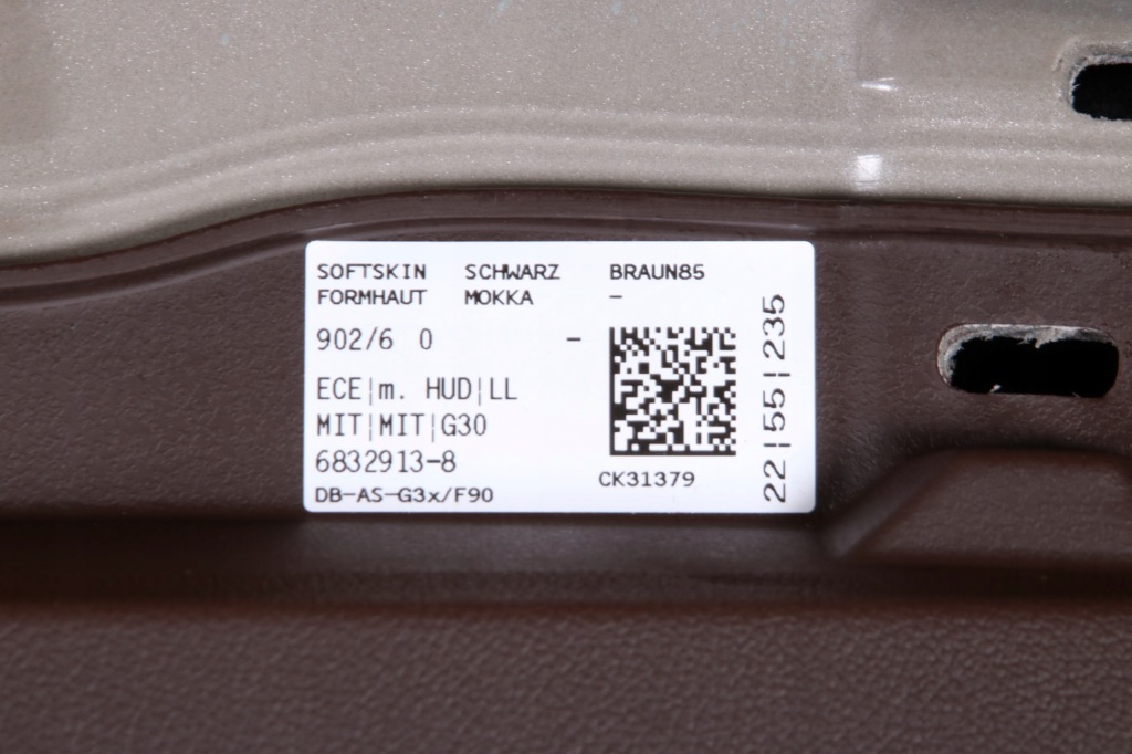 фото №14, Bmw g30 g31 lci оригинальная приборная панель приборная консоль sensatec mokka head up