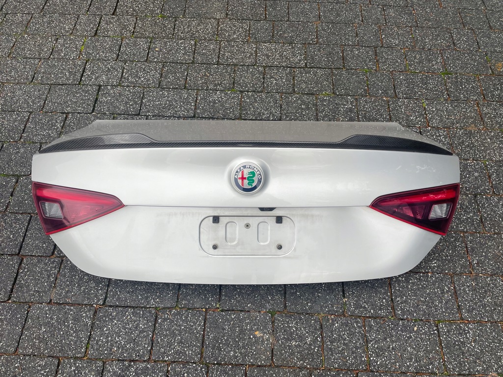 фото №1, Кришка багажника багажника alfa romeo giulia qv