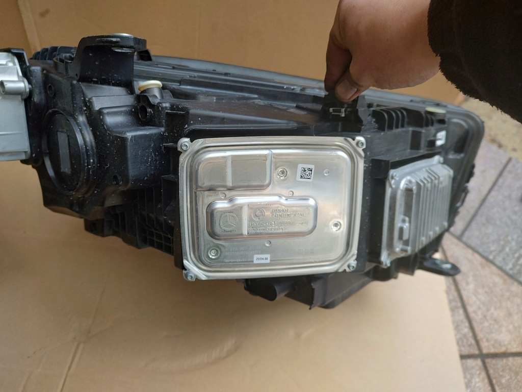 фото №8, Mercedes glc 254 x254 лампа перед правая nowa комплектная eu a2549062402 nowa