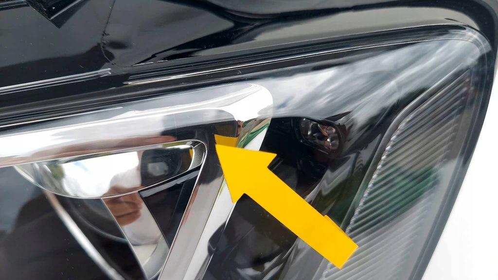 фото №6, Vw jetta 5c7 10- лампа ліва перед передня bi ксенон led nowa оригінальний номер 3093