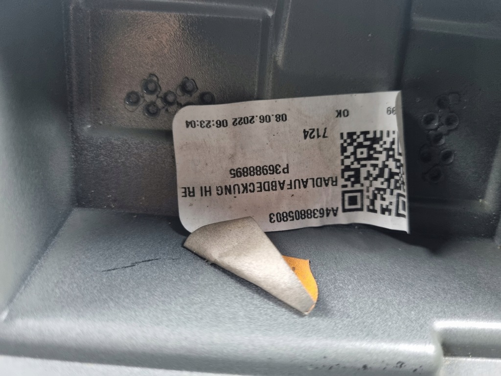 фото №15, Mercedes g klasa amg w463 молдинг накладка крила права задня a4638805803