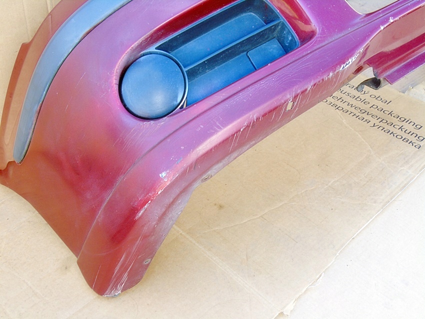 фото №11, Бампер перед передний nissan almera tino 2002 2.2 di bordowy