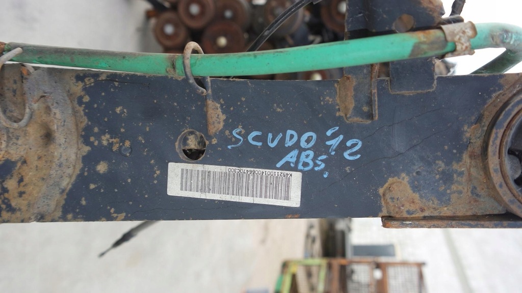 фото №9, Балка подвеска задние fiat scudo ii 2012r. abs