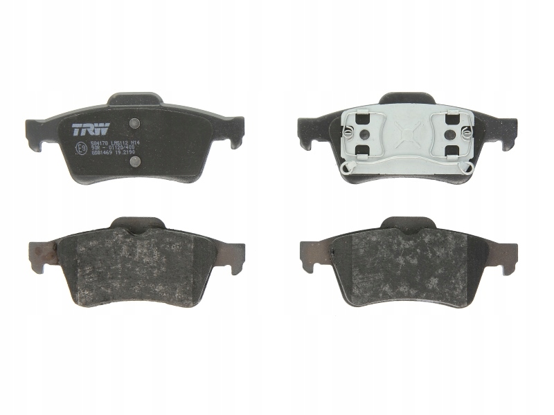 фото №2, Гальмівні диски гальмівні колодки задня trw renault vel satis