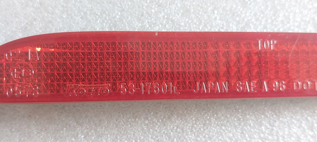 фото №2, Lexus rx iv nx rc is verso отражатель бампера задняя левый