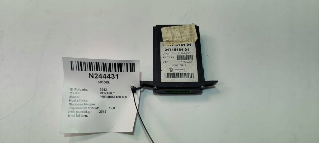 Купить Модуль 21715161-01 renault premium 460 dxi