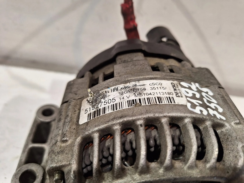 фото №5, Генератор 51927505 fiat panda iii 1.3 mjet 12-