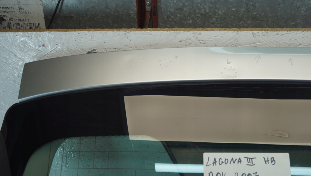 фото №3, Крышка багажника багажника задняя renault laguna iii hb ted69