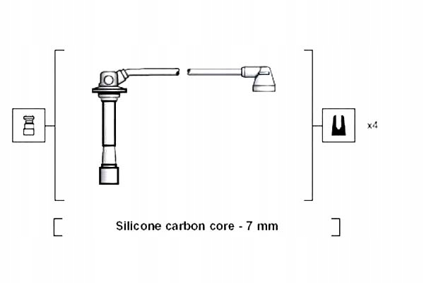 фото №2, Magneti marelli дроти запалювання zef1252