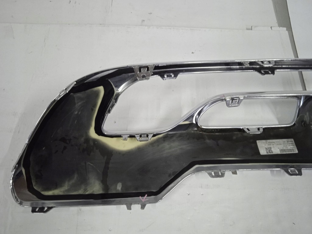 Хром решітка накладка перед передня mercedes glc x253 c253 a2538850102 Доставка