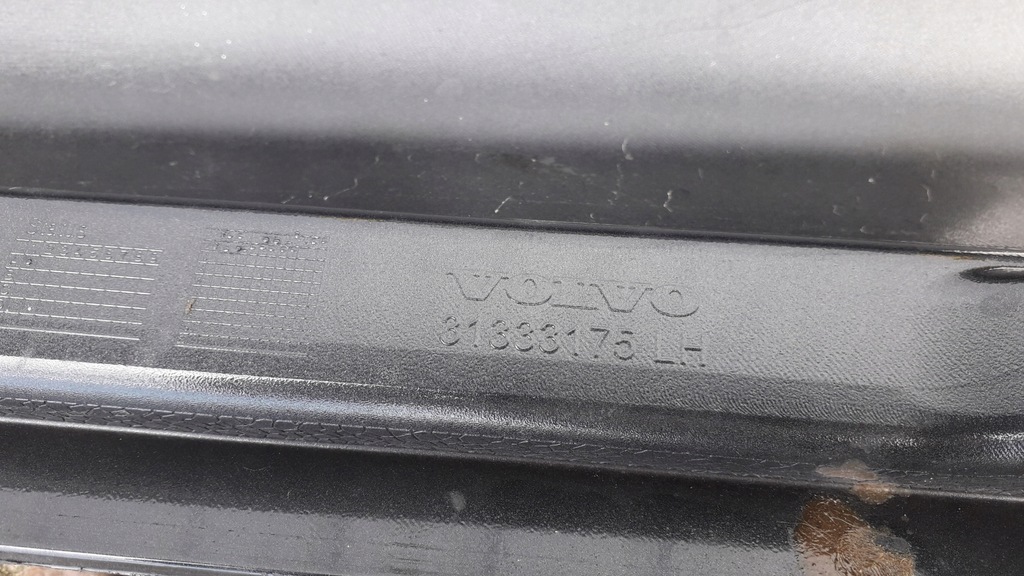 фото №8, Volvo xc90 поріг накладка поріг оригінал лівий