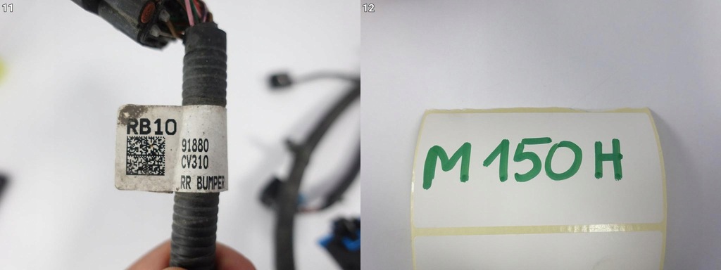 фото №12, Kia ev6 cv gt-line 21- жгут электропроводка pdc + отражатели w бампер задняя