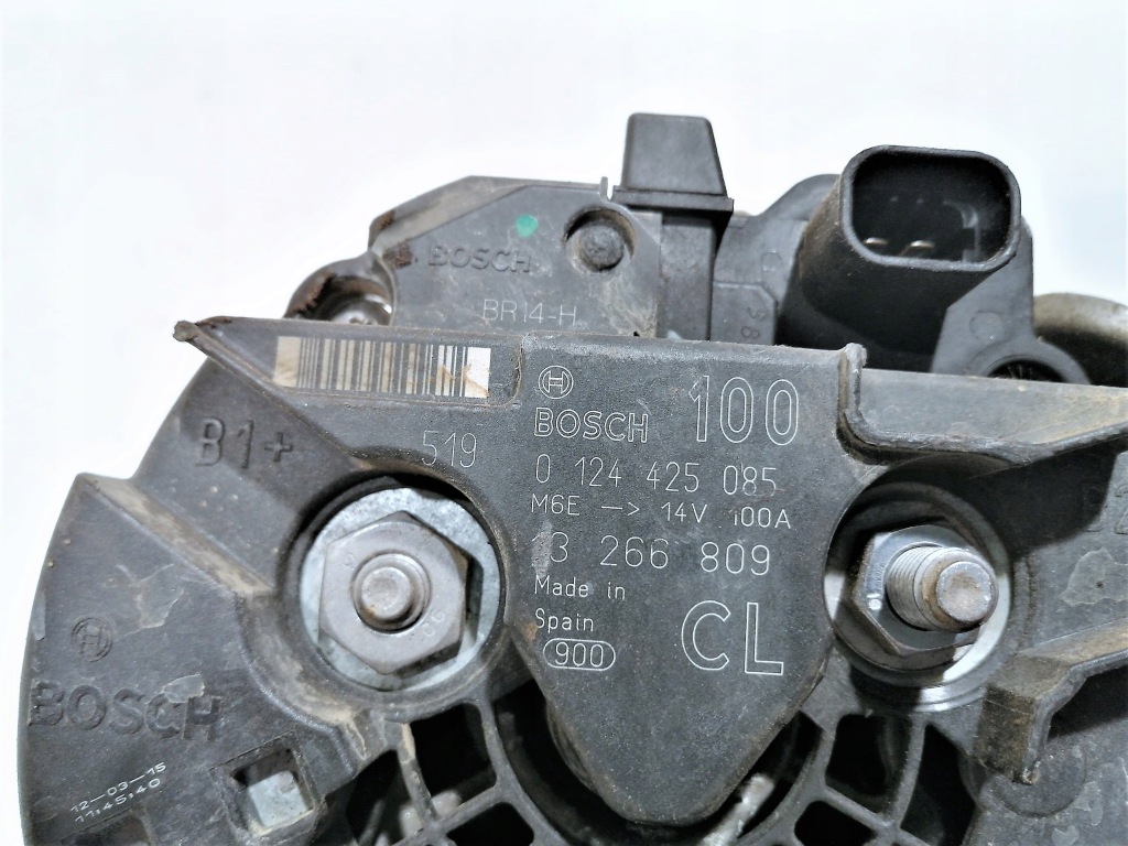 фото №4, Генератор 13266809 cl opel meriva b astra j corsa