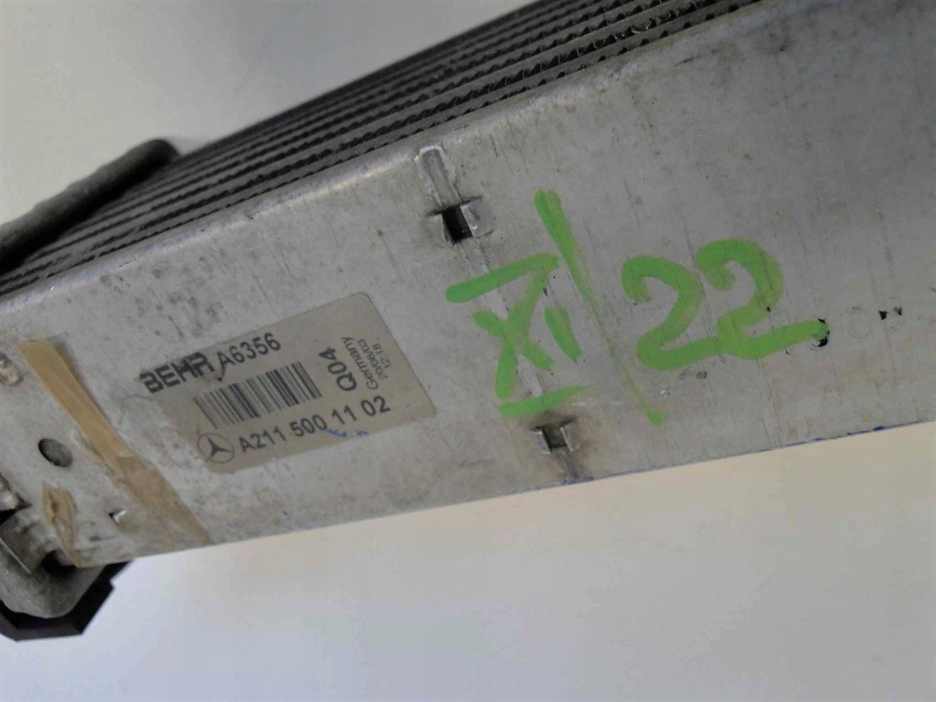 фото №8, Mercedes e w211 211 радиатор интеркулер 642 271