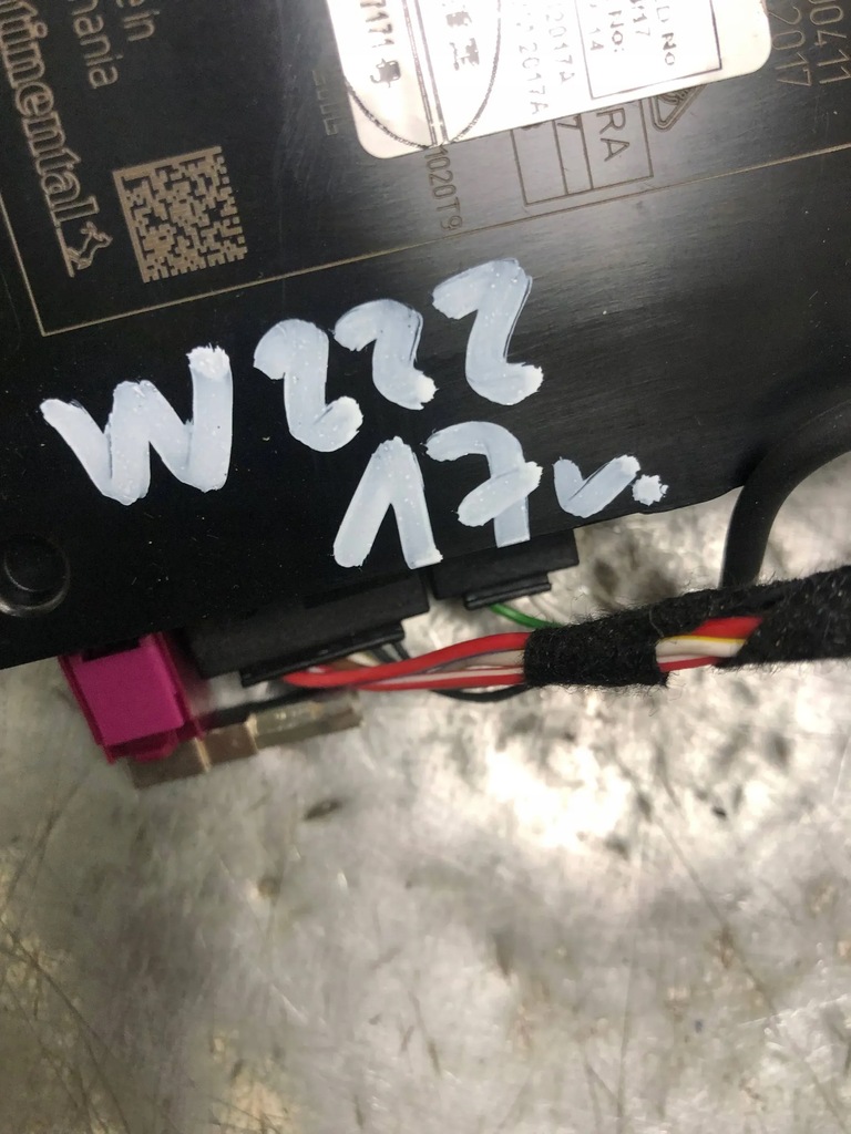 фото №5, Модуль блок управления mercedes s-klasa w222 amg a2229001317