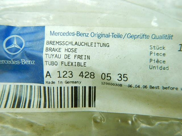Шланг тормозной mercedes heckflosse pagode sl / a1234280535 Цена
