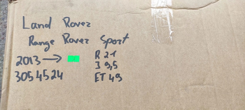 фото №9, Комплект диск land rover range rover iv l405 dk621007fa 3.0l дизель 2014