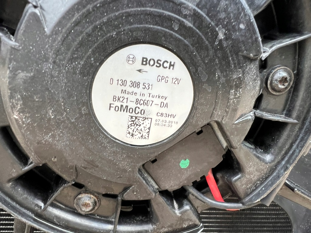 Ford transit custom 2.0 tdci радіатор води кондиціонер вентилятор комплект orygin Доставка